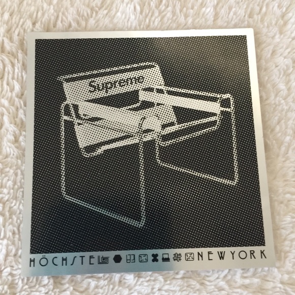 New Supreme Sticker Chair SS18 💯 Authentic DS - Picture 2 of 5